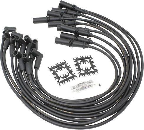 AIP Electronics Dragon Fire Direct Fit OEM مجموعة أسلاك توصيل شرارة بديلة متوافقة مع 1990-2003 دودج رام 1500 2500 و3500 شاحنة فان 5.2L 5.9L V8 OEM Fit PWJ105-OES in Saudi Arabia