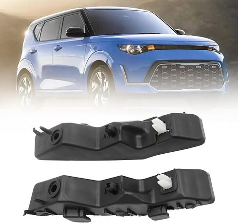 XQSMWF 2Pcs Front Bumper Bracket Compatible with Kia Soul 2020 2021 2022 2023 2024# 86551-K0000 86552-K0000 Driver and Passenger Side Bumper Bracket Mounting Upper in Saudi Arabia
