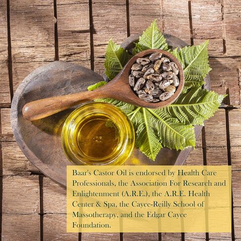 بالما كريستوس زيت الخروع الزجاجي زجاجة العنبر 8 أوقية. in Kuwait