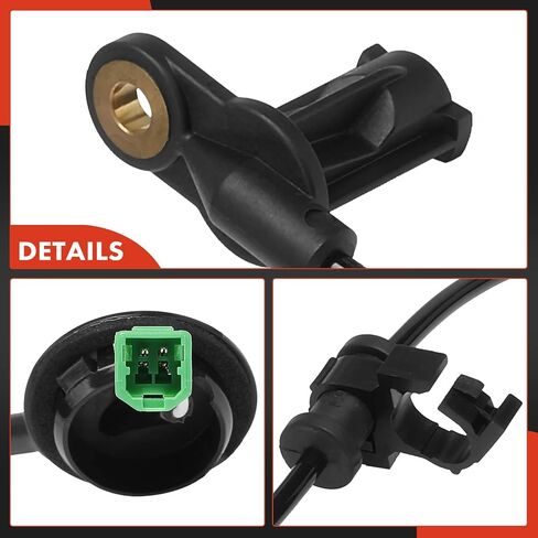 A-Premium 2PCS Rear ABS Wheel Speed Sensor Compatible with Mazda Tribute 2008 2009 2010 2011, 2.3L 2.5L 3.0L, 4-Wheel ABS - Driver or Passenger Side in Saudi Arabia