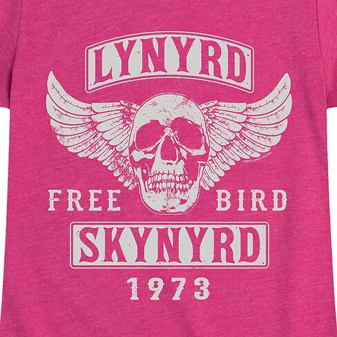 HYBRID APPAREL - Lynyrd Skynyrd - Free Bird - Toddler & Youth Girls Short Sleeve Graphic T-Shirt in Saudi Arabia