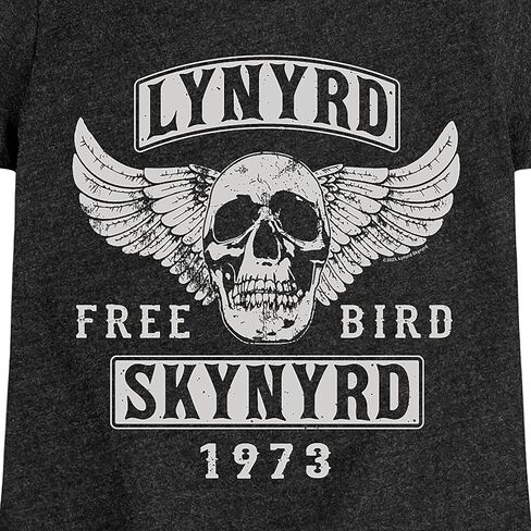 HYBRID APPAREL - Lynyrd Skynyrd - Free Bird - Toddler & Youth Girls Short Sleeve Graphic T-Shirt in Saudi Arabia