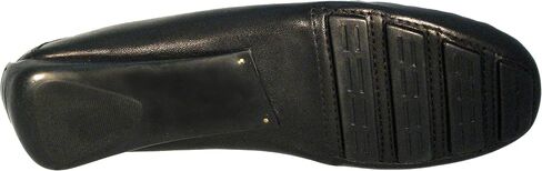 ROBERT ZUR Women's 'Petra' Black Woven Plug Moccasin in Saudi Arabia
