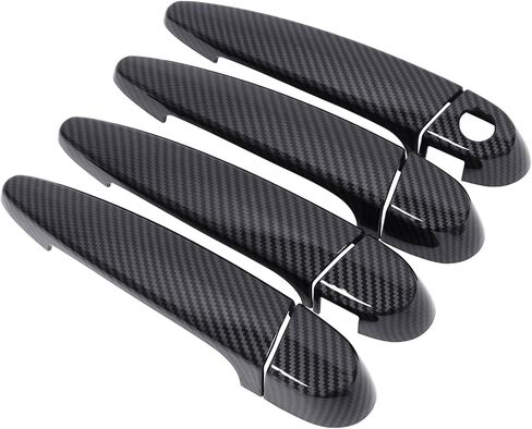 NewYall Front Rear Left and Right Carbon Fiber Exterior Door Handle Cover Trim for BMW E87 E90 E91 E92 E93 F30 X1 X2 X3 X4 X5 X6 in Saudi Arabia