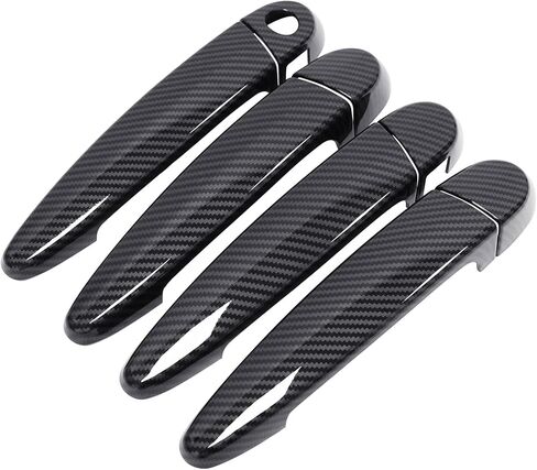 NewYall Front Rear Left and Right Carbon Fiber Exterior Door Handle Cover Trim for BMW E87 E90 E91 E92 E93 F30 X1 X2 X3 X4 X5 X6 in Saudi Arabia