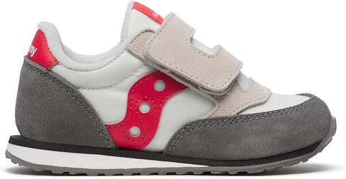 حذاء رياضي Saucony Originals Jazz Hook & Loop (طفل صغير/طفل صغير)، رمادي/كحلي/أخضر، 11 US للجنسين in Saudi Arabia
