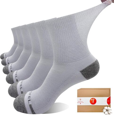 Diabetic Socks for Men Women - Non-Binding Soft Top Black 3 Pairs 11-13 in Saudi Arabia