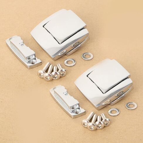 Razor King Tour Pak Trunk Latches For Harley Touring Electra Glide Ultra 80-13 in Saudi Arabia