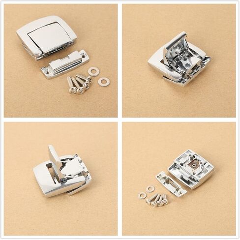 Razor King Tour Pak Trunk Latches For Harley Touring Electra Glide Ultra 80-13 in Saudi Arabia
