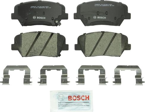 BOSCH BC1432 QuietCast Premium Ceramic Disc Brake Pad Set - Compatible with Select Hyundai Azera, Santa Fe; Kia Sorento; FRONT in Saudi Arabia