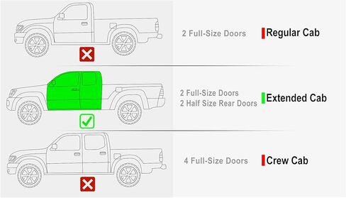 APS 6-inch (Black Stainless Steel Powder Coated Flat Style) Running Boards Nerf Bars Side Steps Compatible with Toyota Tacoma 1995-2004 Extended Xtra Cab (4WD or Prerunner 2WD 4WD) in Saudi Arabia