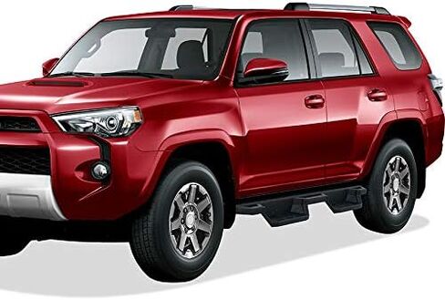 APS Stainless Steel 6.5in Nerf Bars Pocket Steps Square Tube Rocker Guards Compatible with Toyota 4Runner SR5 14-24 in Saudi Arabia