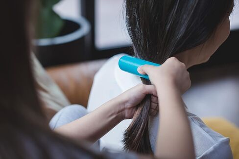 PlanToys Make Up Set for Kids - Sustainably Made from Rubberwood Featuring Organic-Pigment Coloring and Water-Based Dyes with a Mirror, Brush, Bag, and 5 Pieces of Makeup in Kuwait