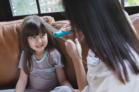 PlanToys Make Up Set for Kids - Sustainably Made from Rubberwood Featuring Organic-Pigment Coloring and Water-Based Dyes with a Mirror, Brush, Bag, and 5 Pieces of Makeup in Kuwait