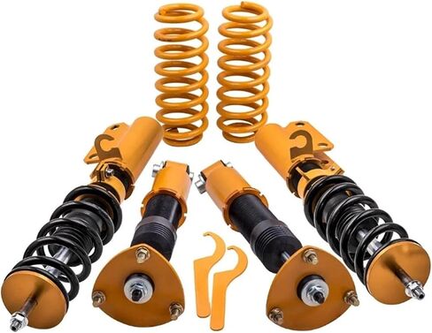 Air Shocks to Coil Spring Coilover Lowering Kit Compatible with BMW X5 E53 2000-2006 Strut Assembly Coilovers Shocks Springs for Adj. Height in Saudi Arabia