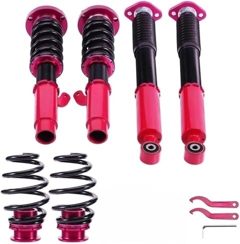 24 Ways Adjustable Damper Coilovers Lowering Kit Compatible with BMW E46 3 Series 98-05 Shock Absorbers Springs Suspension in Saudi Arabia
