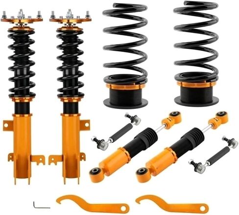 Racing Coilovers Shocks & Springs Kits Compatible with Odyssey 1999-2004 Adj. Damper Coilover Suspension Lowering Kit in Saudi Arabia