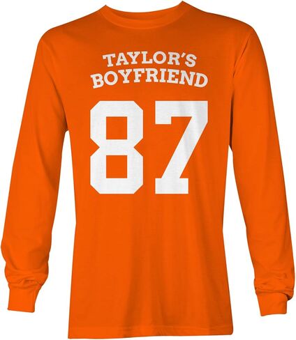 Taylor's Boyfriend 87 - Football Dating Travis Unisex Long Sleeve Shirt in Kuwait