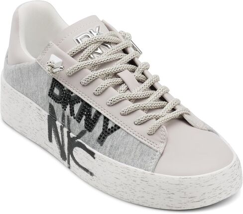 DKNY Women's Ginali Everyday Lace Up Platform Sneaker in Saudi Arabia