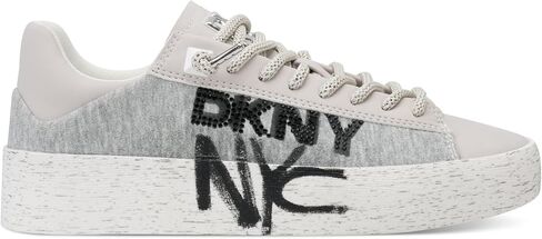 DKNY Women's Ginali Everyday Lace Up Platform Sneaker in Saudi Arabia