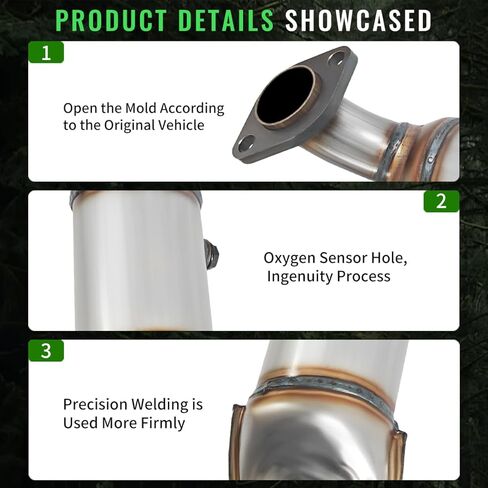 Catalytic Converter Compatible With Chrysler Town Country 2011-2015 3.6L(OEM/OBD-Ⅱ Replacement Catalytic Convertor) in Kuwait