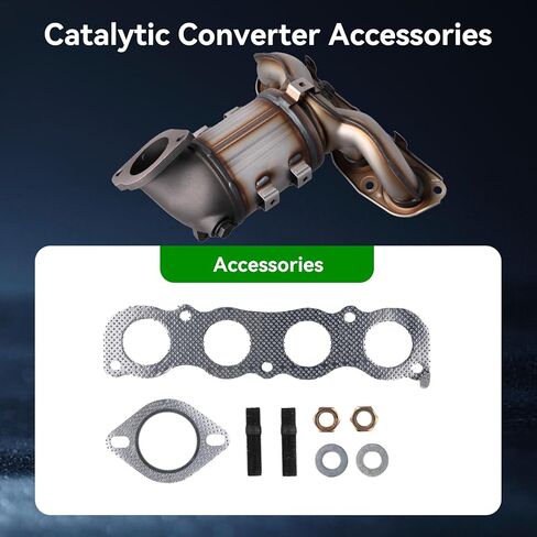 Catalytic Converter 16867 Catalytic Converter with Gasket for 2011-2016 Hyundai Elantra L4 1.8L, for 2013-2013 Kia Forte OE# 16867 (EPA Compliant) in Saudi Arabia