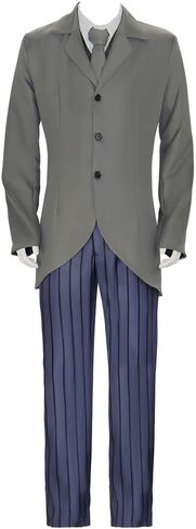 Costume Outfit Uniform Grey Tailcoat Blazer Suit Full Set in Saudi Arabia