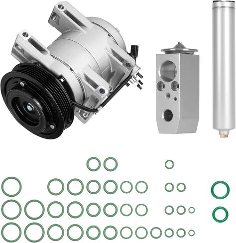 TadaMark AC Air Conditioner Compressor Repair Kit Fit for Nissan for Rogue 2.5L 2.5 2008-2012 2008 2009 2010 2011 2012 Fit for KT-4870 in Saudi Arabia