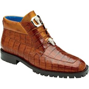 Belvedere Gallardo Genuine Caiman Crocofile and Italian Leather Boots in Saudi Arabia