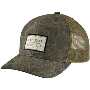 قبعة Carhartt للرجال من الصوف الشبكي بشعار مموه من الخلف in Kuwait