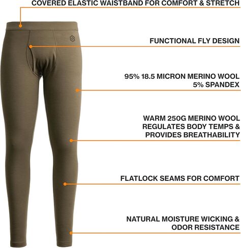 ScentLok Merino 250 Base Layer Pants in Saudi Arabia