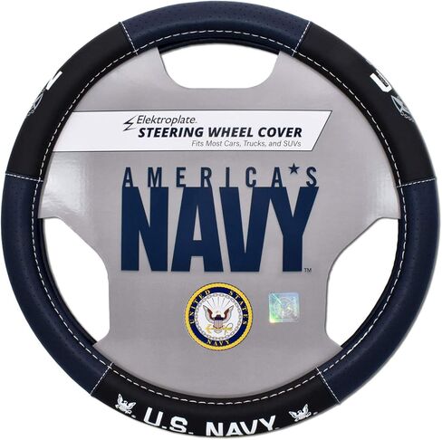 Navy Steering Wheel Cover - Medium in Saudi Arabia