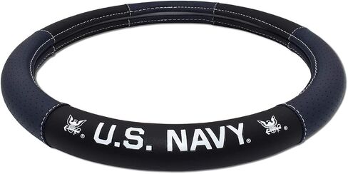 Navy Steering Wheel Cover - Medium in Saudi Arabia