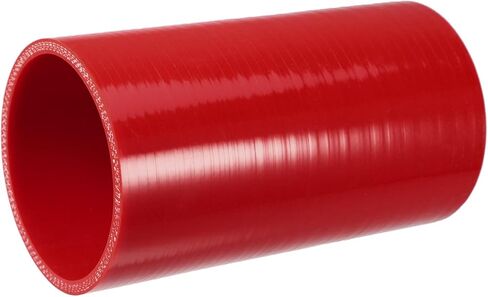 3" ID 6" Length 4-Ply Reinforced High Temp Straight Coupler Silicone Reducer Hose Red for Car Intercooler Intake Piping Durable Material in Saudi Arabia