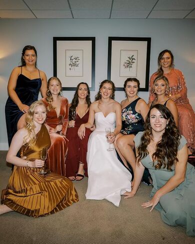 One Shoulder Satin Bridesmaid Dresses for Women Corset Pleated Long Formal Cocktail Party Wedding Guest Dress SN034 in Saudi Arabia