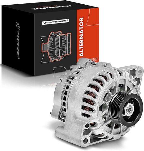 A-Premium Alternator Compatible with Ford Taurus & Mercury Sable 2000-2001 V6 3.0L, 12V 110A CW 6-Groove Pulley, Replace# YF1U10300DA, YF1Z10346DA in Saudi Arabia