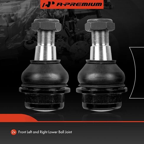 A-Premium 2 × وصلات كروية سفلية أمامية، متوافقة مع Ram 4500 5500 2011-2021 & Dodge Ram 4500 5500 2008-2010 & Sterling Truck Bullet 45 Bullet 55 2008-2010 in Saudi Arabia