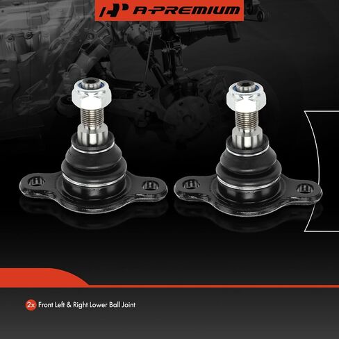 A-Premium 2 x Front Lower Ball Joint, Compatible with Volkswagen EuroVan 1993 1994 1995 1996 in Saudi Arabia