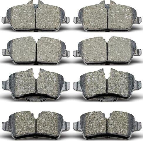 D1308 D1309 Front Rear Ceramic Brake Pads Set Fit For Mini Cooper 2007 2008 2009 2010 2011 2012 2013 2014 2015 2016 in Saudi Arabia