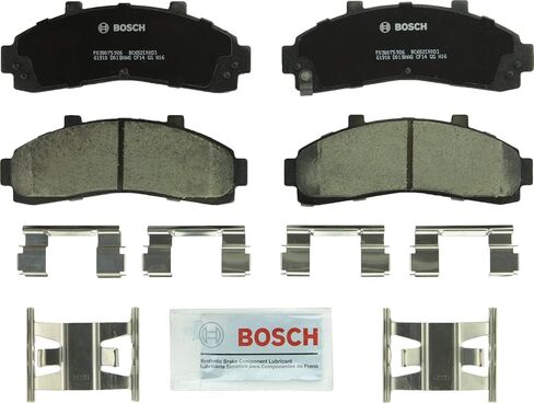 BOSCH BC652 QuietCast Premium Ceramic Disc Brake Pad Set - Compatible with Select Ford Explorer, Ranger; Mazda B2300, B2500, B3000, B4000; Mercury Mountaineer; FRONT in Saudi Arabia