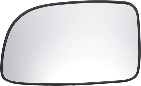 X AUTOHAUX Car Rearview Left Driver Side Mirror Glass Replacement W/Backing Plate Heated White Glass for Hyundai Santa Fe 2007-2012 in Saudi Arabia