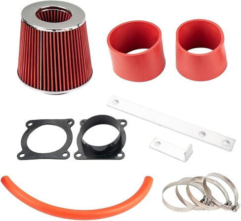 PHILTOP Cold Air Intake Kit for G35 2003-2006 3.5L, 350Z 2003-2006 3.5L, FX35 2003-2006 3.5L (Red) in Saudi Arabia