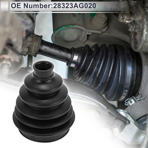 Outer CV Joint Boot Kit for Subaru Crosstrek 2013-2017 for Subaru Forester 2009-2013 Constant Velocity Joint Boot No.28323AG020 W/Clamps 1 Set in Saudi Arabia
