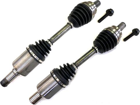 DTA 2 New Front CV Axles Left Right Compatible With Mercedes Benz C230 C250 C300 C350 4Matic; E350 4Matic Coupe, E400 4Matic Coupe - Front Driver and Passenger Sides- Will NOT Fit 2015 C300 in Saudi Arabia