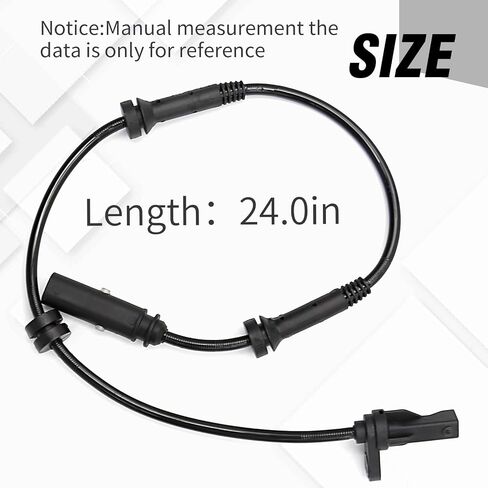 ALS2721 Front ABS Wheel Speed Sensor, Replacement for BMW 228i 428i 435i 2014-2016, Replacement for BMW 230i 430i 440i 2017-2019, Replaces 34526884422 34526791223 in Saudi Arabia