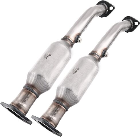 Nilight Catalytic Converter for 2005-2011 Frontier / 2005-2012 Pathfinder / 2005-2015 Xterra / 2012-2017 NV1500 NV2500 NV3500 (Rear Passenger and Driver Side) in Saudi Arabia