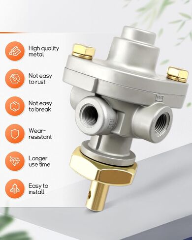 276567 PP-1 Dash Control Valve Fit for Bendix 276567, for Haldex KN20021 40PSI 1/8" Push/Pull Truck and Trailer Dash Air Control for Parking Emergency Brake Contol in Saudi Arabia