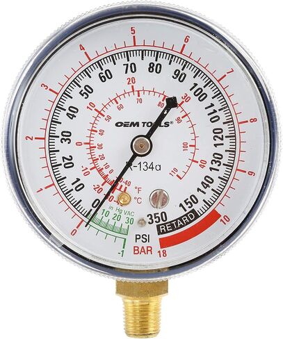 OEMTOOLS 24531 Replacement Gauge Low Side for A/C Manifold in Saudi Arabia