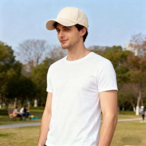 Classic Low Profile Baseball Cap Golf Dad Hat Adjustable Cotton Plain Hats Men Women in Saudi Arabia