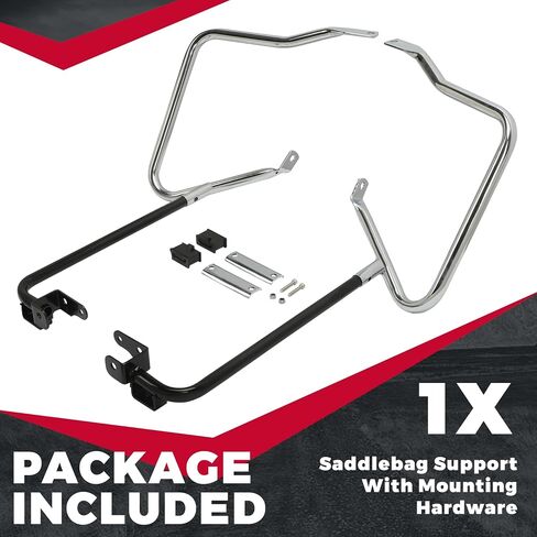 KUAFU Saddlebag Bracket Guard Bars Compatible with 2014-2024 Harley Davidson Touring Electra Glide Road Glide Street Glide FLH Hard Saddle Bags Support Brackets Mount Kit in Saudi Arabia